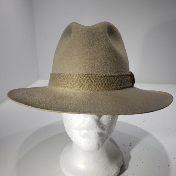 Other - Plantation 100% Wool Felt Hat Men's Small Beige